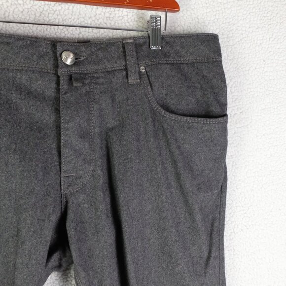 Jacob Cohen Pants Mens 36X28 Gray Wool Straight Leg Casual Classic - Picture 2 of 13